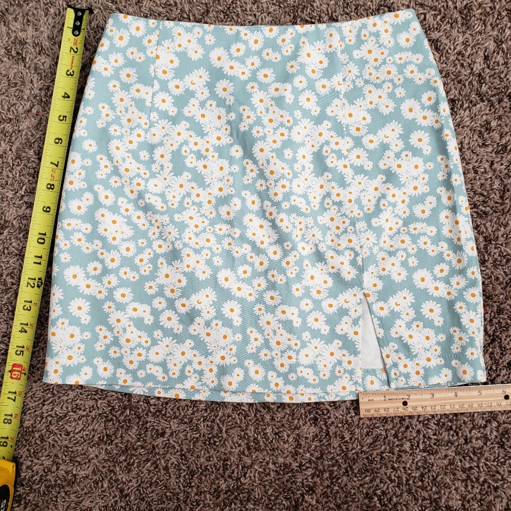 🌸Blue Daisy Skirt